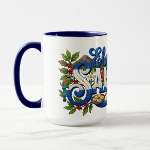Mug Drapeau d'El Salvador, Patrimoine, Culture & Tradi