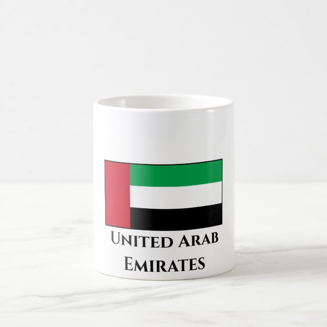 Mug Drapeau des Émirats arabes unis (Centre)