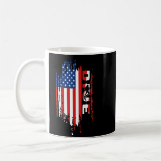 Mug Drapeau des États-Unis Plongée en apnée Usa 4 juil