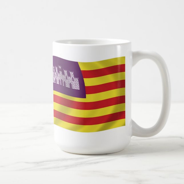 Mug Drapeau des Îles Baléares (Droite)