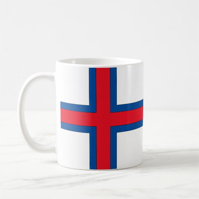 Mug Drapeau des îles Féroé (Gauche)