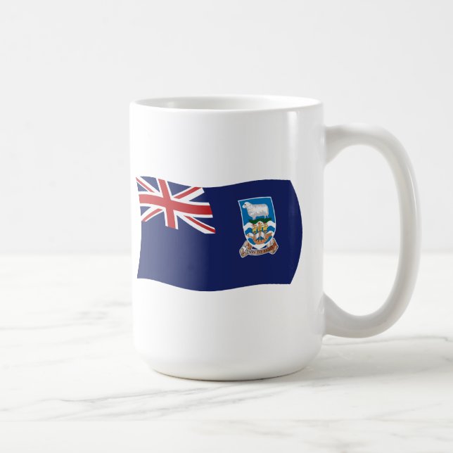 Mug Drapeau des Îles Malouines (Droite)