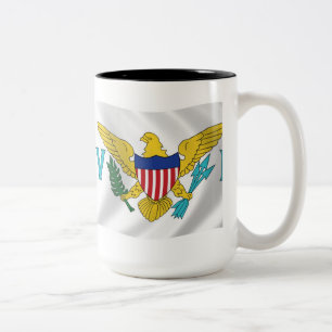 Mug Drapeau des Îles Vierges des États-Unis