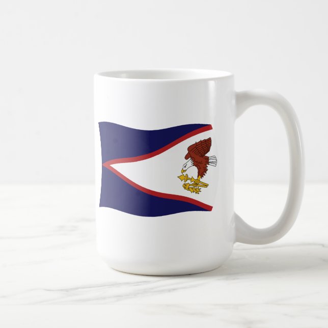 Mug Drapeau des Samoa américaines (Droite)