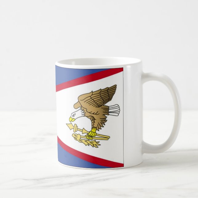 Mug Drapeau des Samoa américaines (Droite)