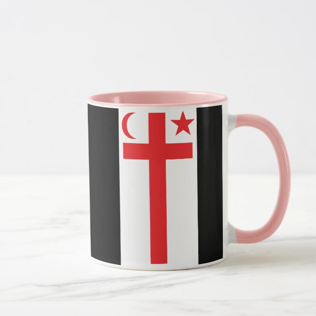 Mug Drapeau d'état de Míkmaq (Droite)