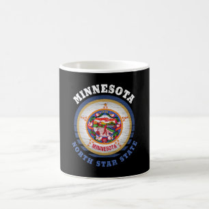 MUG DRAPEAU D'ÉTAT DE MINNESOTA NORTH STAR