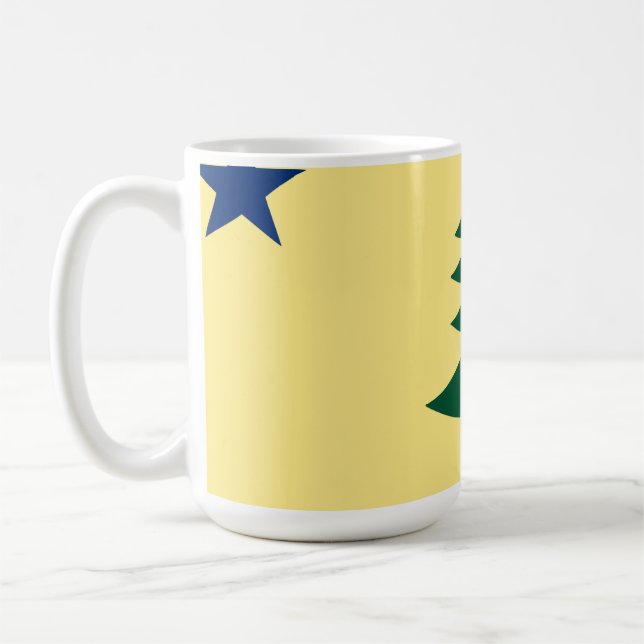 Mug Drapeau d'État du Maine 1901 (Gauche)
