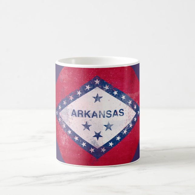 Mug Drapeau Diamant de l'Arkansas (Centre)