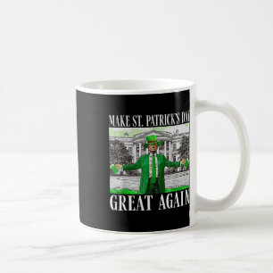 Mug Drapeau drôle de Saint-Patrick Faisons Saint Patri