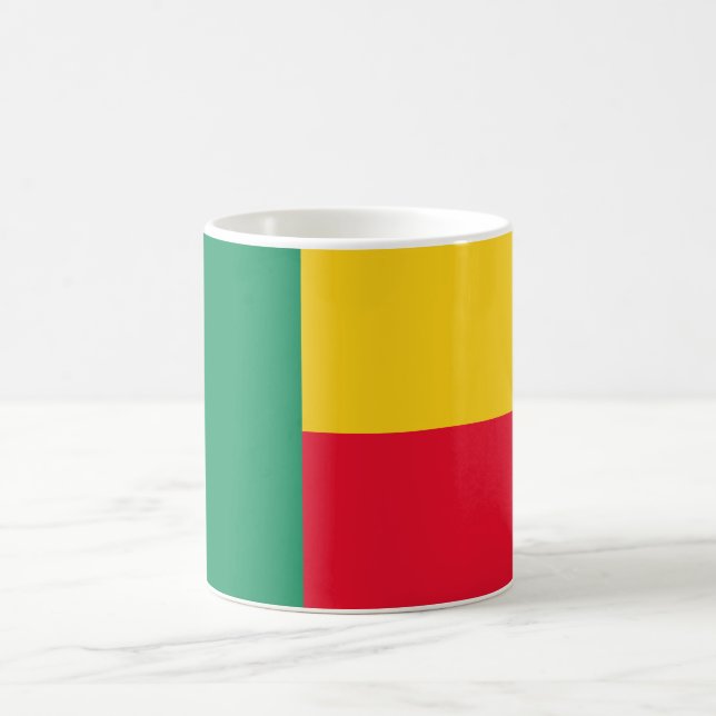 Mug Drapeau du Bénin (Afrique) (Centre)