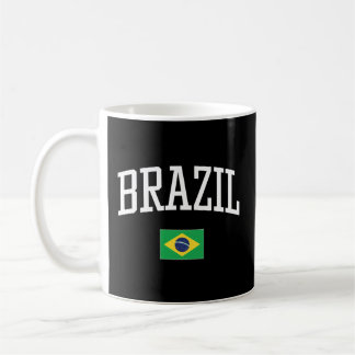Mug Drapeau Du Brésil Aimez Votre Pays