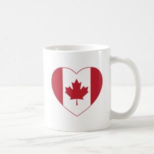 Mug Drapeau du Canada Café-Coeur