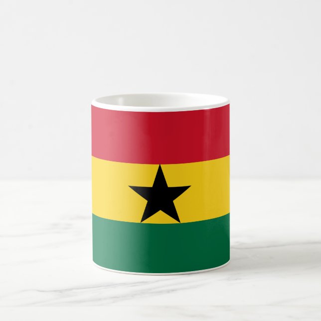 Mug Drapeau du Ghana (Centre)