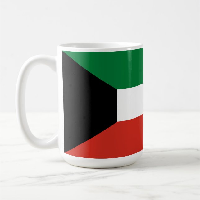 Mug Drapeau du Koweït (Gauche)