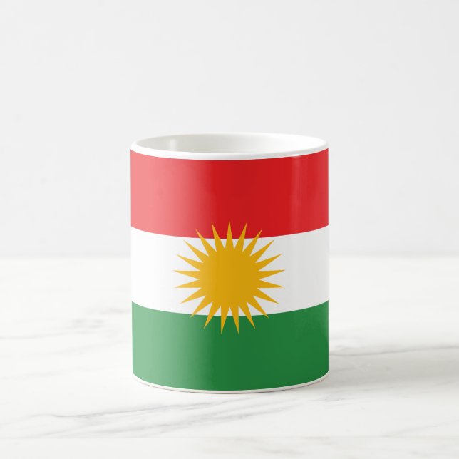 Mug Drapeau du Kurdistan (Centre)