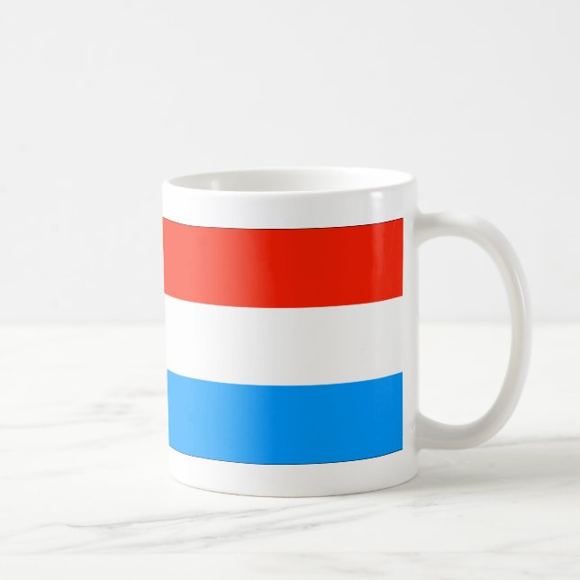 Mug Drapeau du Luxembourg (Droite)