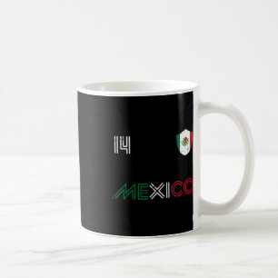 Mug Drapeau du Mexique 14 Supporter de football mexica
