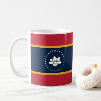 Mug Drapeau du Mississippi - Nouveau Drapeau de Magnol