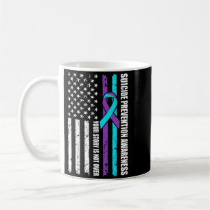 Mug Drapeau du Mois de la sensibilisation à la prévent