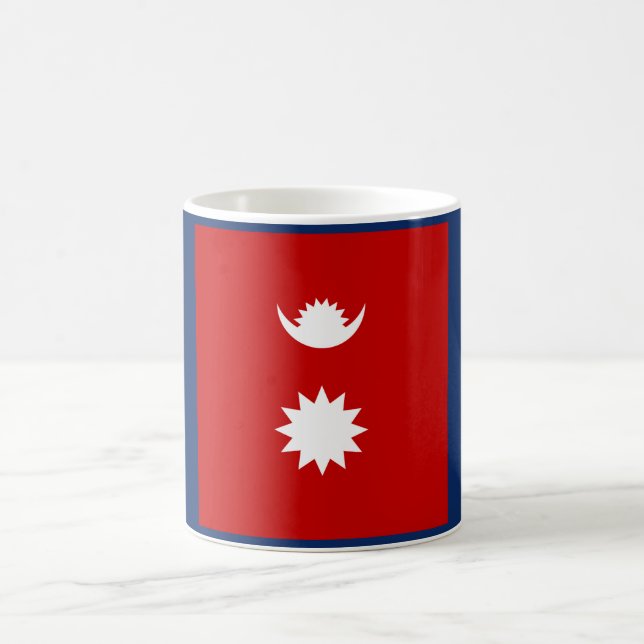 Mug Drapeau du Népal Cool (Centre)