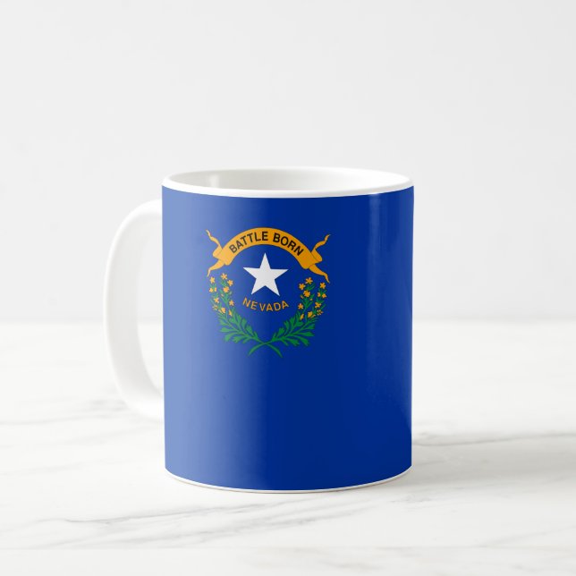 Mug Drapeau du Nevada (Devant gauche)