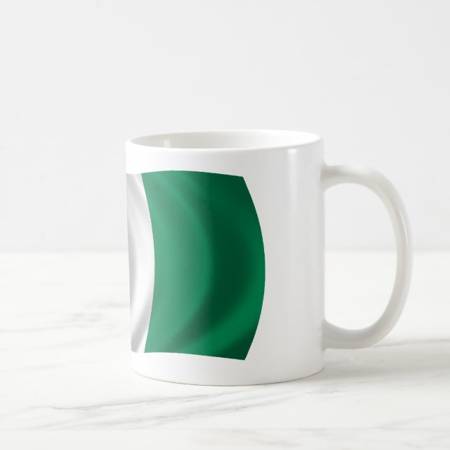 Mug Drapeau du Nigéria (Droite)