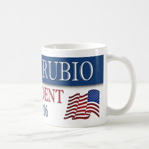 Mug Drapeau du président Marco Rubio 2016 États-Unis