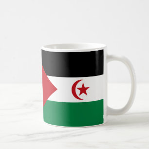 Mug Drapeau du Sahara Occidental Musique en céramique