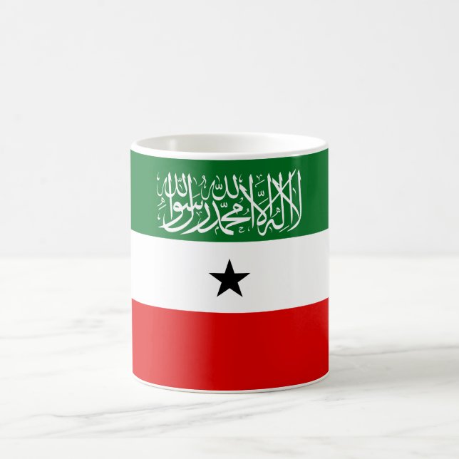 Mug Drapeau du Somaliland (Centre)
