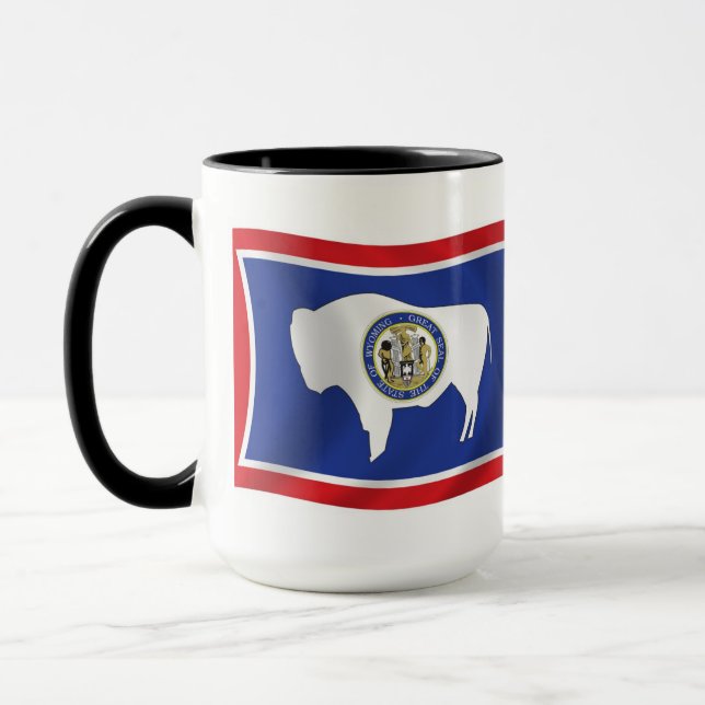 Mug Drapeau du Wyoming (Gauche)