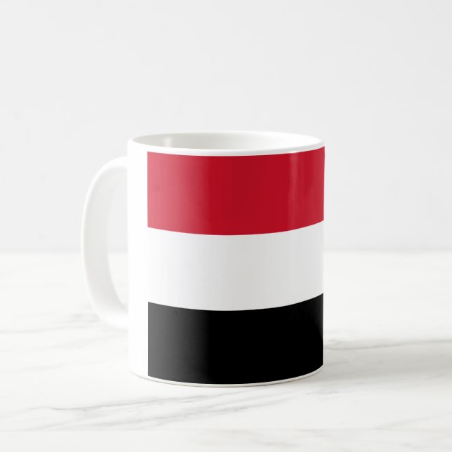 Mug Drapeau du Yémen (Devant gauche)