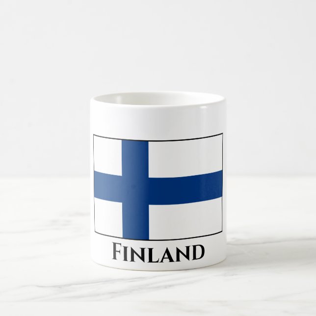 Mug Drapeau finlandais (Centre)