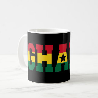 Mug Drapeau ghanéen Varsity Love Fête de l'Indépendanc