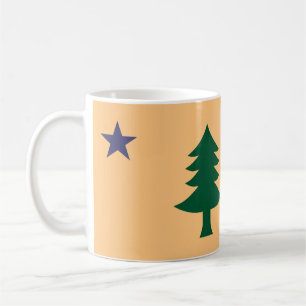 Mug Drapeau historique du Maine (1901-1909)