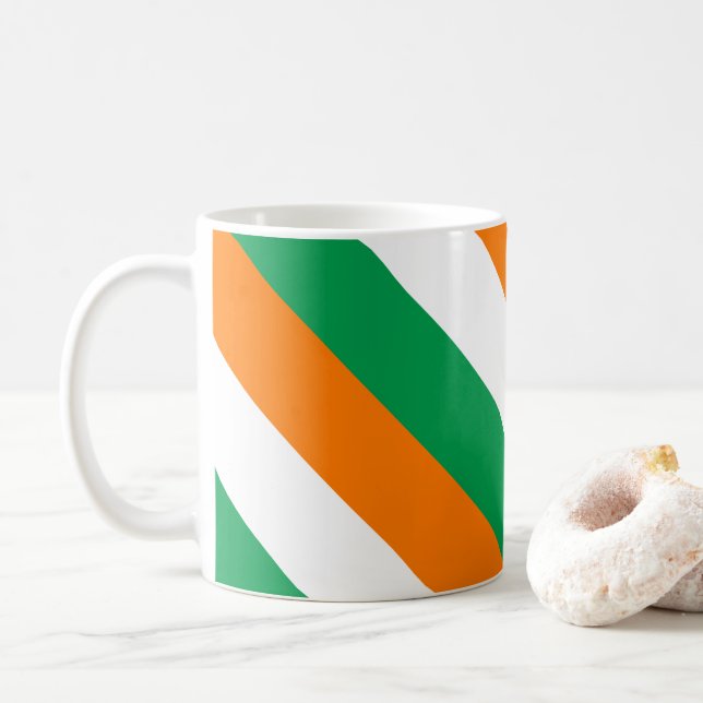Mug Drapeau irlandais (Avec donut)
