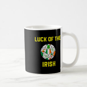 Mug Drapeau irlandais pour enfants Irlande football By