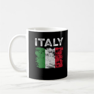Mug Drapeau Italie en détresse - Drapeau italien