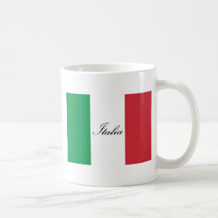 Mug Drapeau italien - drapeau de l'Italie - l'Italie