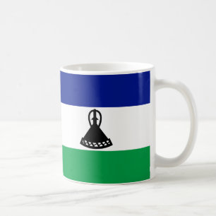 Mug Drapeau Lesotho Musique en céramique