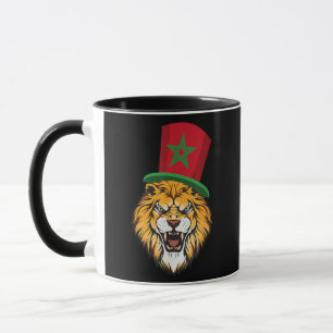 Mug Drapeau Maroc Un Marocain Soutenant Football Pour