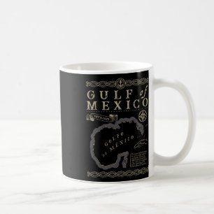Mug Drapeau Mexicain Rétro Golfe Du Mexique Est 1550 P