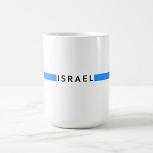 Mug Drapeau minimaliste israélien