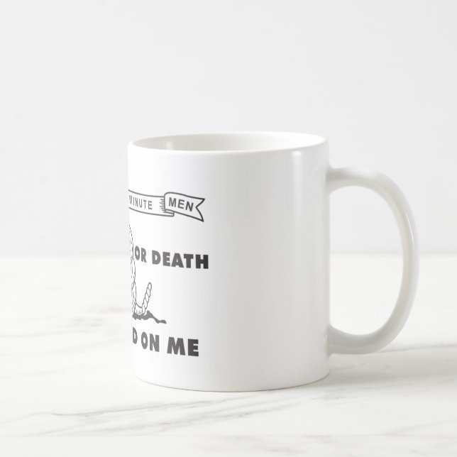 Mug Drapeau minuscule d'hommes de Culpeper (Droite)