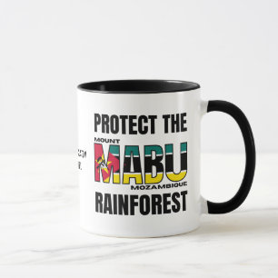 Mug Drapeau Mozambique de la PLUIE MABU