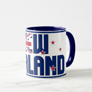 Mug Drapeau national de Nouvelle-Zélande Café patrioti