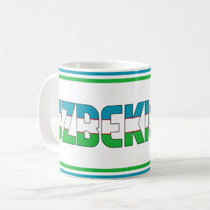 Mug Drapeau national d'Ouzbékistan Patriotique