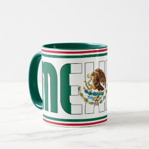 Mug Drapeau national du Mexique Café patriotique