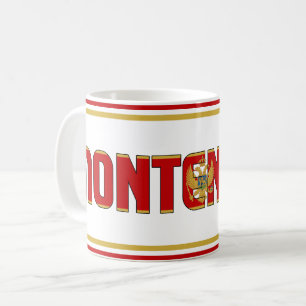 Mug Drapeau national du Monténégro patriotique