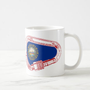 Mug Drapeau New Hampshire Escalade carabiner